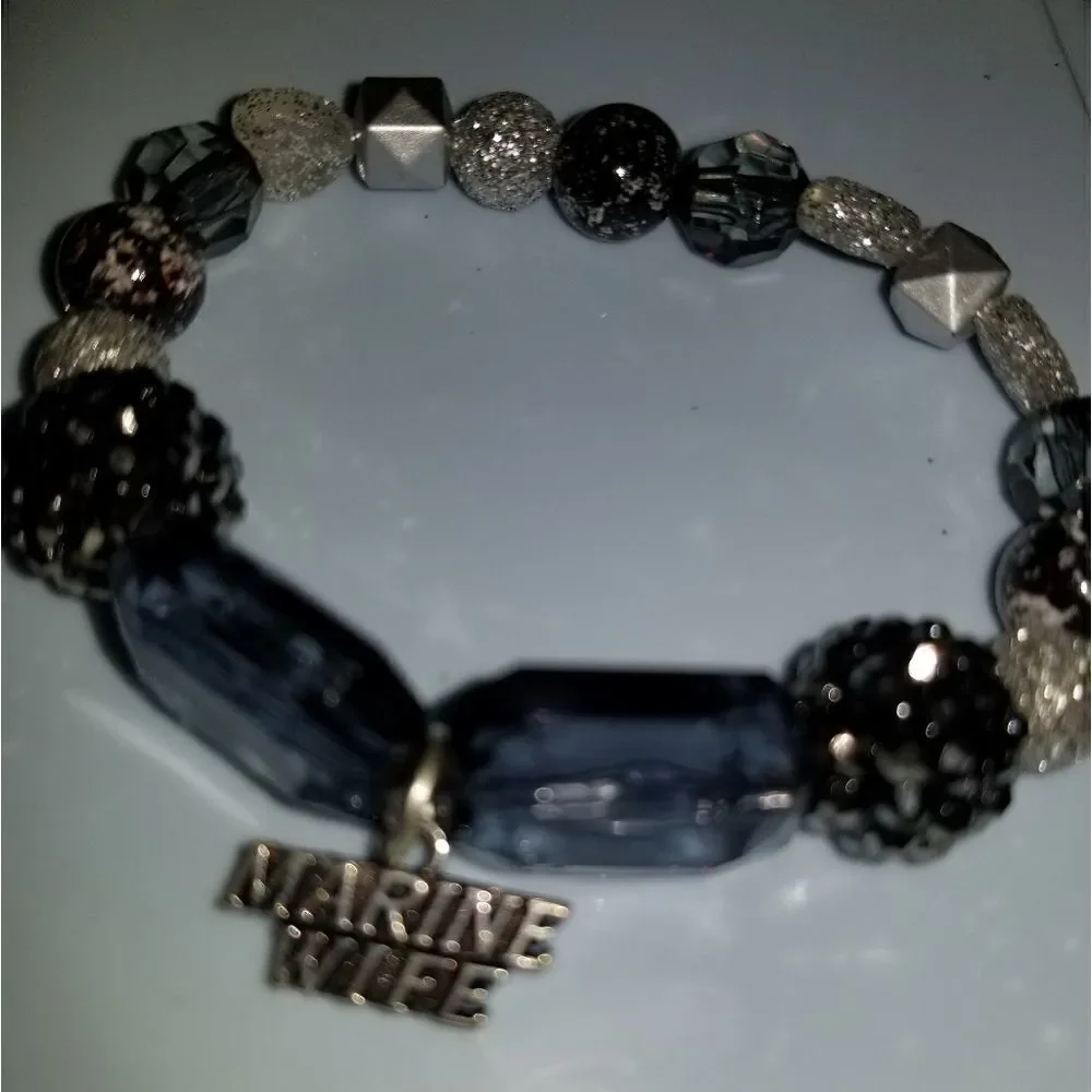 Marine wife bracelet